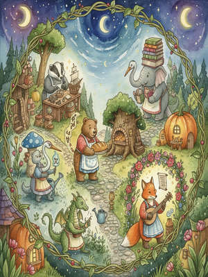 AN ALPHABET OF OLD FRIENDS