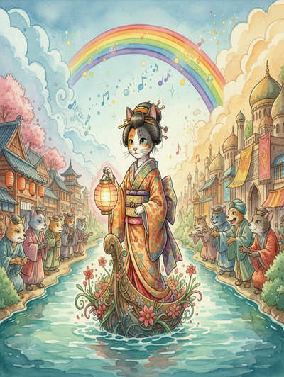 PUSS GEIKO AND HER TRAVELS