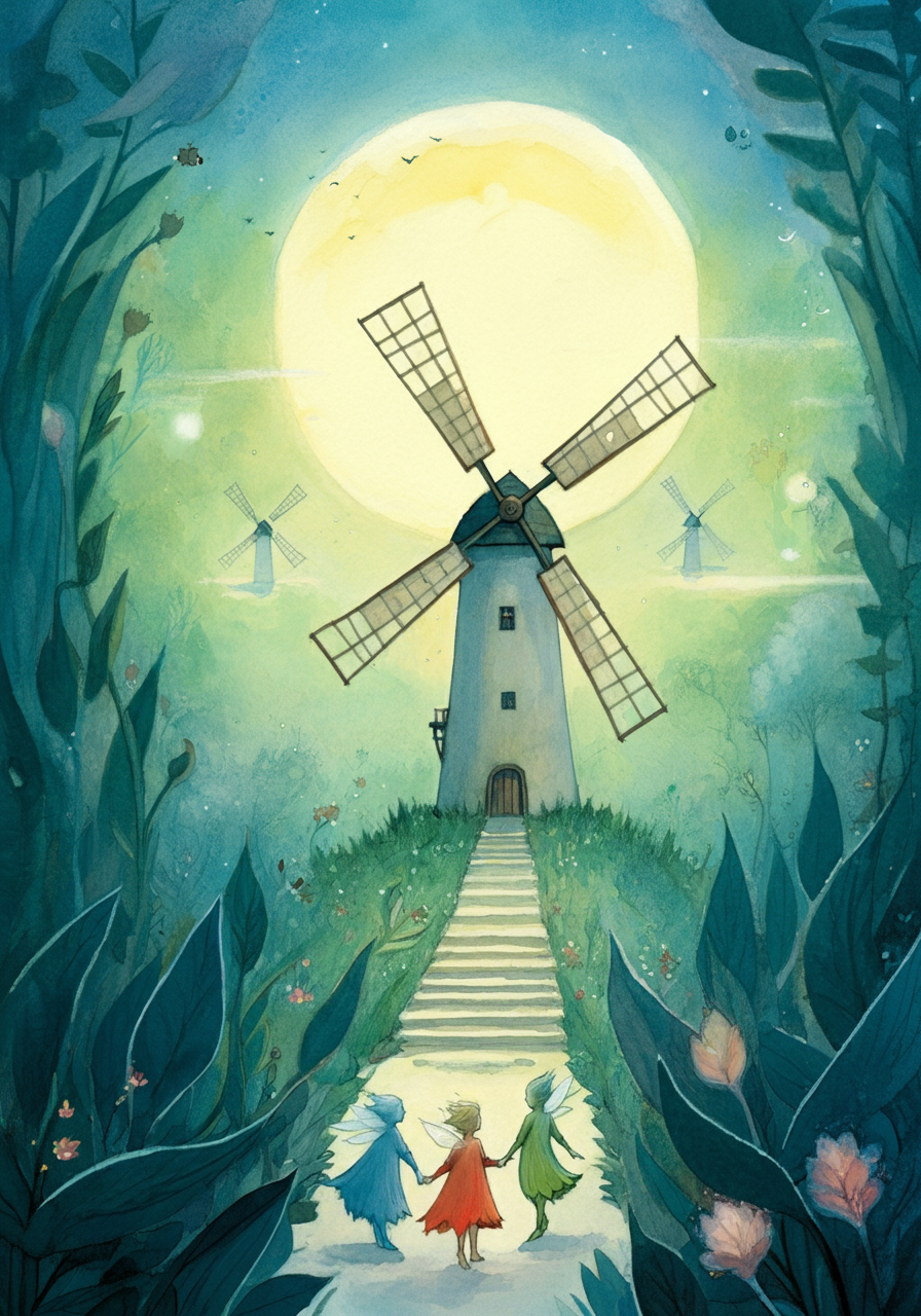 Cover: THE ENCHANTED WINDMILL