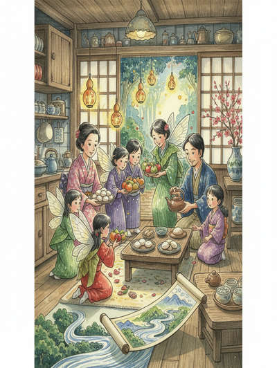 THE FAIRIES OF THE KITCHEN