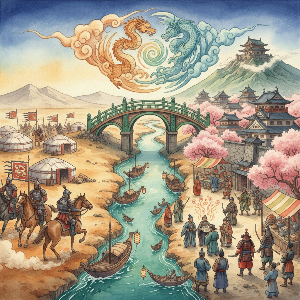 CATHAY, ZIPANGU, and the MONGOLS