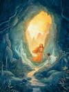 HOW THE SUN GODDESS WAS ENTICED OUT OF HER CAVE