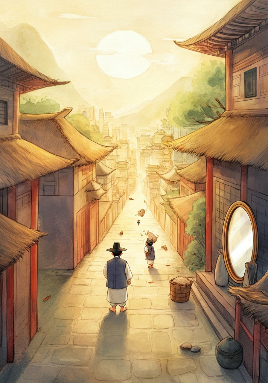 THE MIRROR THAT MADE TROUBLE