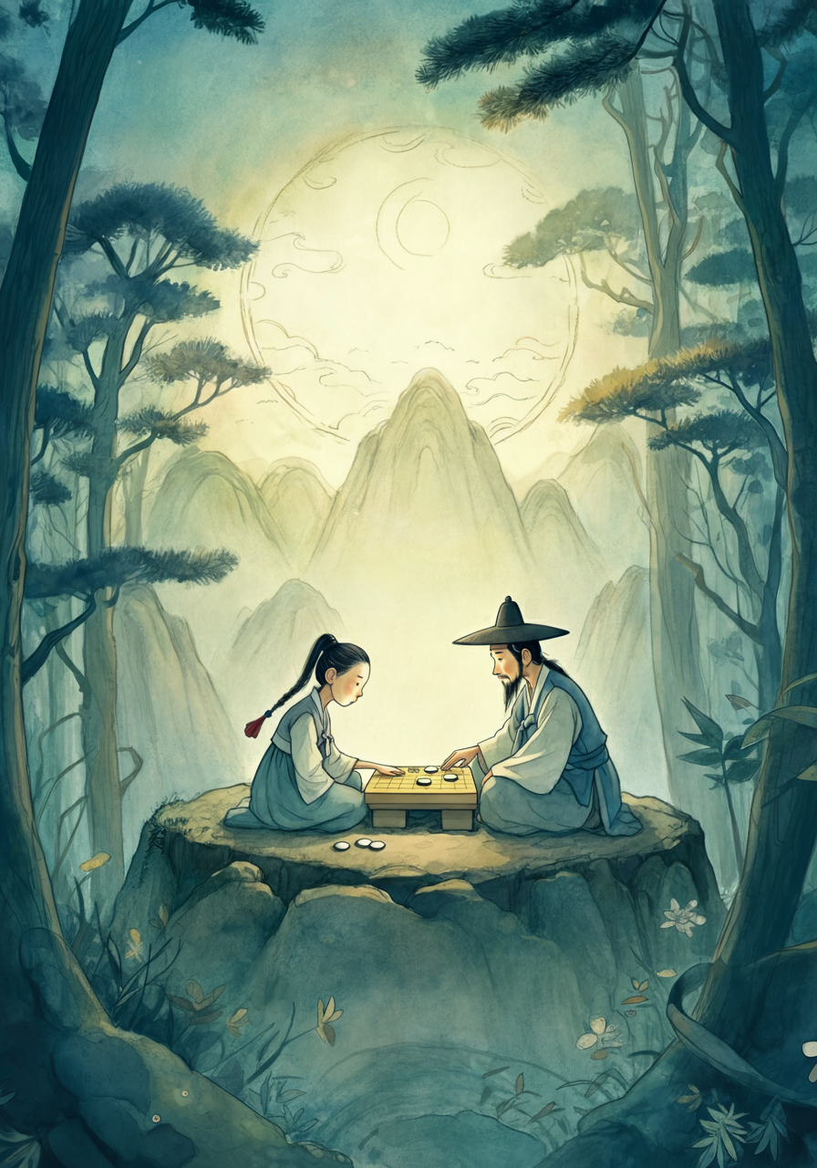 THE WOODMAN and THE MOUNTAIN FAIRIES