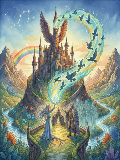 THE CASTLE OF THE HAWK