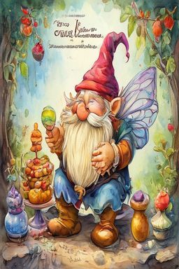Cover: THE DWARF and HIS CONFECTIONERY