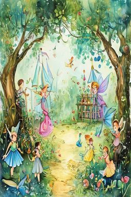 THE FAIRIES and THEIR PLAYGROUND