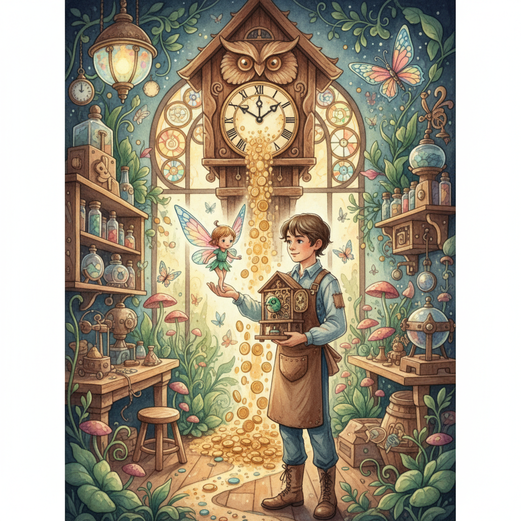 Cover: THE FAIRY in THE CUCKOO CLOCK