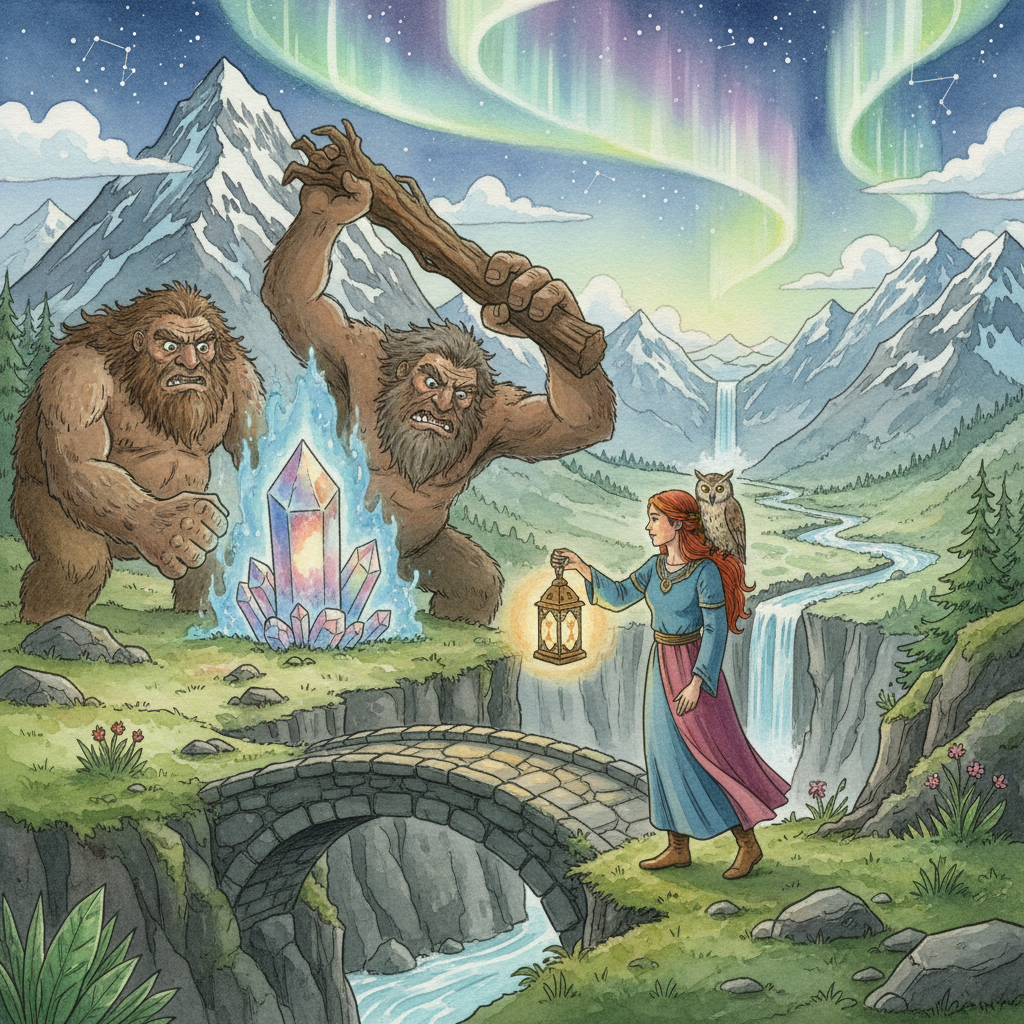 Cover: THE MOUNTAIN GIANTS