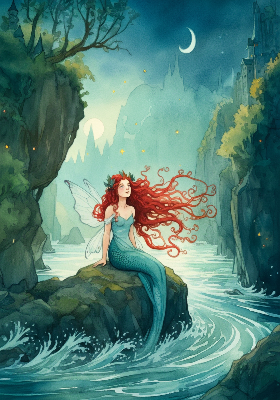 Cover: THE SIREN of THE RHINE