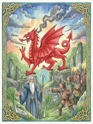 THE GREAT RED DRAGON OF WALES