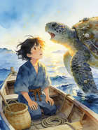 THE BAMBOO-CUTTER AND THE MOON-CHILD
