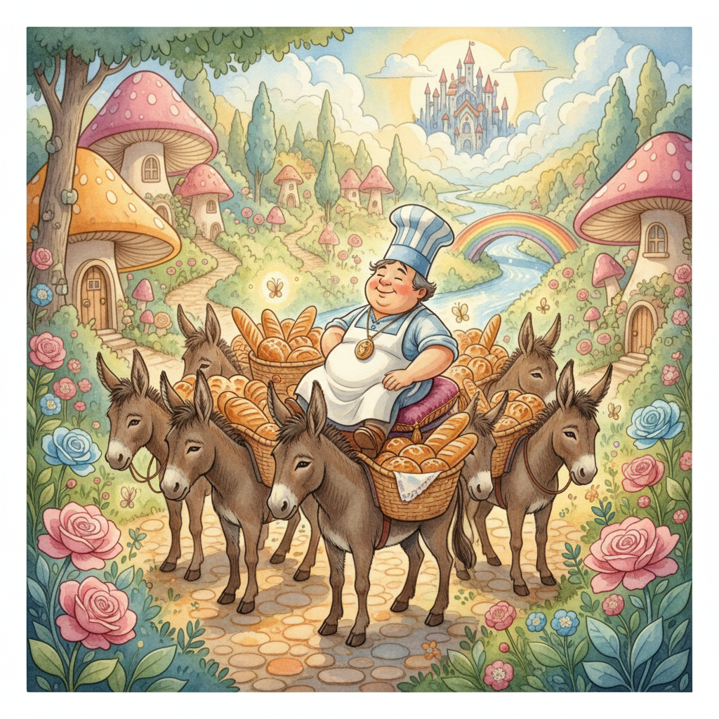 LEIPURI JA HÄNEN SEITSEMÄN AASIANSA