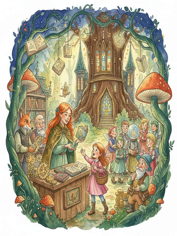 Kirjakauppias poster preview