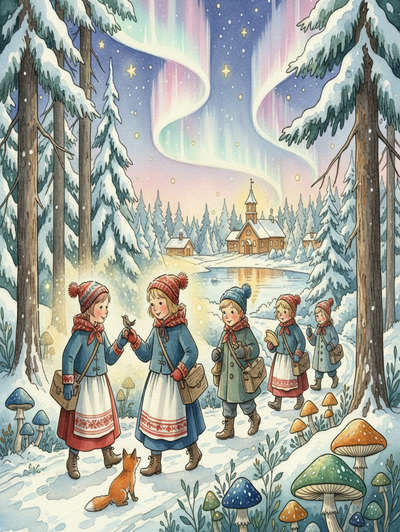 KANSAKOULULASTEN LAULU KOULUTIELLÄ