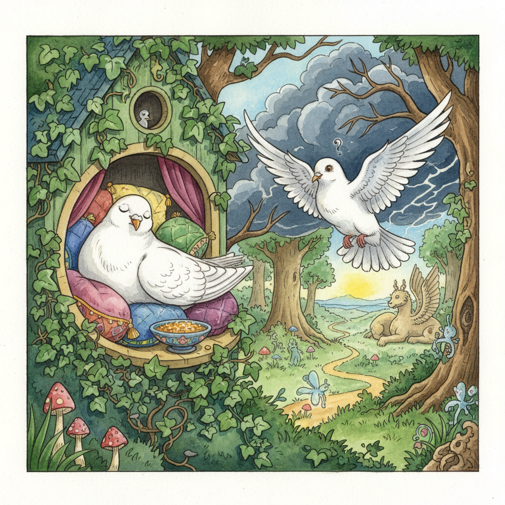 Cover: LES DEUX PIGEONS