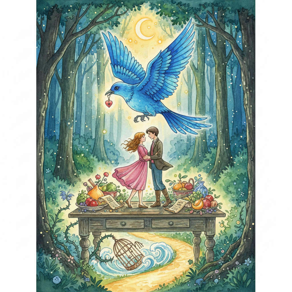 Cover: [L'Oiseau Bleu](#table)