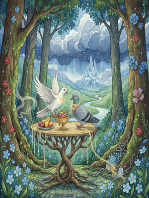 [Le Pigeon et la Colombe](#table)