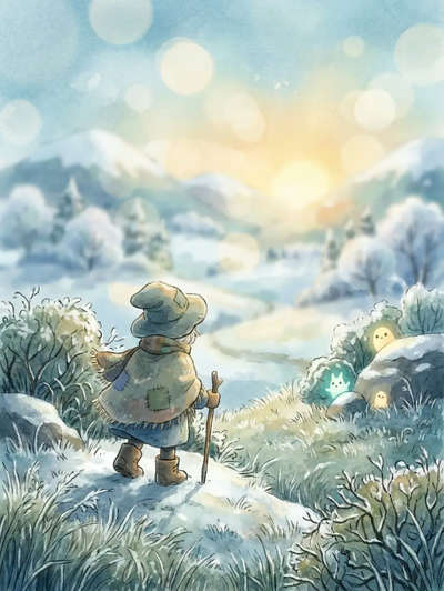 Sonniger Winter