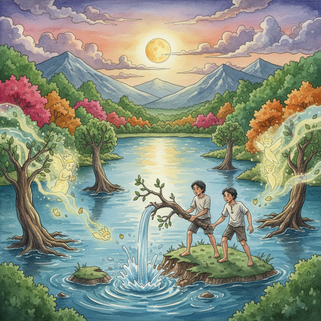 Cover: Terjadinya Telaga Sarangan