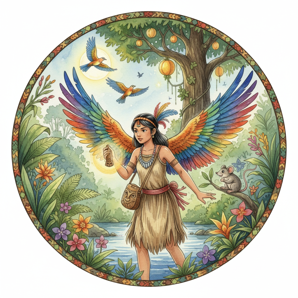 Cover: Asal-usul Burung Cenderawasih