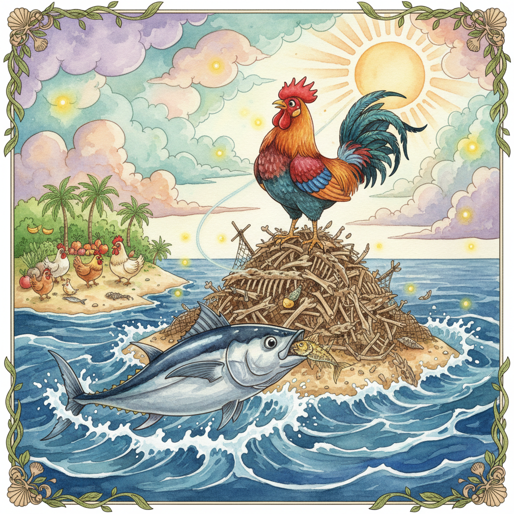 Ayam Dan Ikan Tongkol