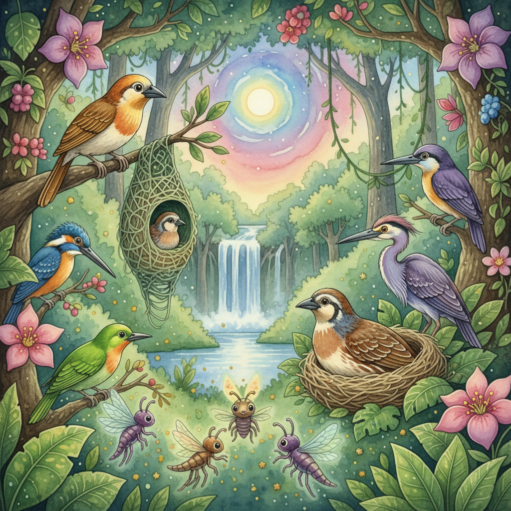 Burung Tempua Dan Burung Puyuh